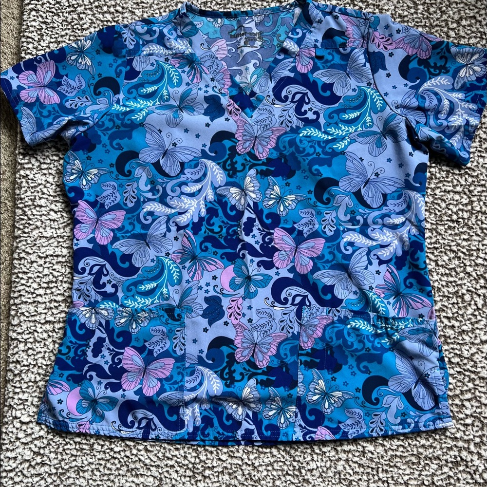 Uniform Advantage butter-soft ladies scrub top